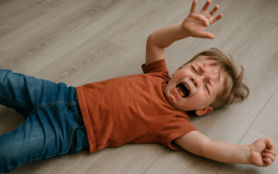 ¿Qué hacer cuando tu hijo se tira al suelo gritando (sin perder la calma… o al menos intentarlo)?