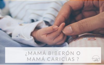 ¿mamá biberón o mamá caricias?